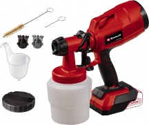 EINHELL 2477i2523 Pistola Verniciatura Batteria Tc-Sy 1860 x-Change Solo Corpo Macchina