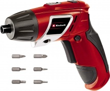 EINHELL 4513442 Avvitatore a Batteria 3.6v Luce LED e set di punte  TC-SD 3.6
