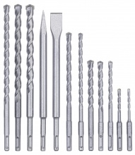 EINHELL 49240295 Set Punte e Scalpelli 12 Pezzi