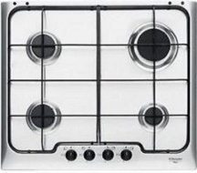 Electrolux RGG 6242 OOX Piano cottura 4 Fuochi incasso a gas 60 cm Inox -  Soft