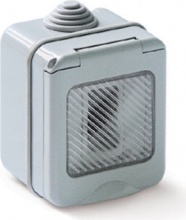 ELETTROCANALI EC310A1 Scatola di derivazione esterna parete 1 Posto