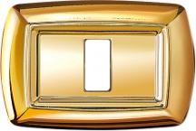 ELETTROCANALI ECL2591OR Tondo Placca Mo � Magic Plastificate 1P.Oro Pezzi 10