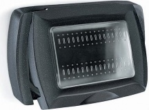 ELETTROCANALI ECL4611 N Placca Placchetta Elettrica Copri Interruttore esterno 3P