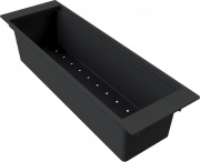 ELLECI AVP035BK Scolapasta da Cucina in Polipropilene 138 x 418 x 84 mm Nero