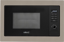 ELLECI FGSP28143WS Microonde da Incasso Grill 28 Lt 900 Watt Tortora