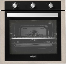 ELLECI FGSP60251NS Forno Elettrico Ventilato da Incasso 73 Lt Avena  Plano Plus