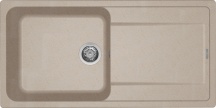 ELLECI LG248051 Lavello Cucina 1 Vasca da Incasso 100 cm Granitek Avena  Life 480