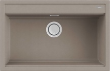 ELLECI LGB13043 Lavello Cucina 1 Vasca Incasso 79 cm Granitek Tortora  Best 130