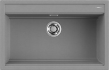 ELLECI LGB13048 Lavello Cucina 1 Vasca Incasso 79 cm Granitek Cemento  Best 130