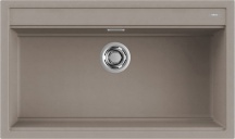 ELLECI LGB36043 Lavello Cucina 1 Vasca Incasso 86 cm Granitek Tortora  Best 360
