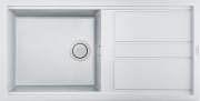 ELLECI LGB48068 Lavello Cucina 1 Vasca Incasso 100 cm Granitek Bianco  Best 480