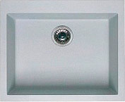 ELLECI LGQ10551 Lavello cucina incasso 1 Vasca L 57 cm Granitek Avena  Quadra 105