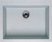 ELLECI LGQ10562 Lavello Cucina Incasso 1 Vasca 57 cm Granitek Bianco Antico 62