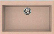 ELLECI LGQ13051 Lavello cucina incasso 1 Vasca 79 cm Granitek Avena  Quadra 130