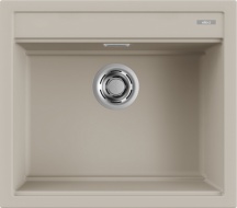 ELLECI LKB10595 Lavello Cucina 1 Vasca Incasso 57 cm Keratek Champagne  Best 105