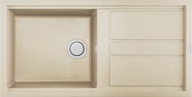ELLECI LKB48095 Lavello Cucina 1 Vasca Incasso 100 cm Keratek Champagne  Best 480