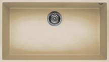ELLECI LKQ13095BSO Lavello Cucina 1 Vasca da Incasso 76 cm Champagne Quadra 130 Sottotop