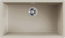ELLECI LKZ13095 Lavello Cucina 1 Vasca Incasso 76 cm Keratek Champagne  Zen 130