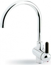 ELLECI MGKATE52 Rubinetto Cucina Miscelatore Monocomando Granitek Bianco  Atena