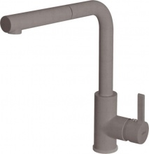 ELLECI MGKC0243 Miscelatore Cucina Doccetta Rubinetto Monocomando Tortora