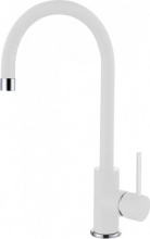 ELLECI MGKCLO68 Rubinetto Cucina Miscelatore Monocomando Lavello Bianco G68