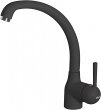 ELLECI MGKPO40 Miscelatore Cucina Rubinetto Monocomando Granitek Full Black -  Po
