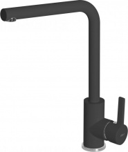 ELLECI MGKS0140 Miscelatore Cucina Rubinetto Monocomando Lavello Nero G40