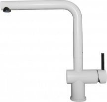 ELLECI MGKSTR68 Rubinetto Cucina Miscelatore Monocomando Lavello Bianco  Stream