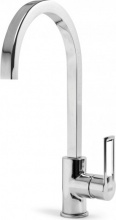 ELLECI MIKBRICR Rubinetto Cucina Miscelatore Monocomando Lavello Cromo  Bridge