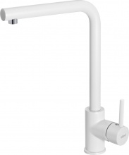 ELLECI MKKTRA96 Rubinetto Cucina Miscelatore Monocomando Lavello Bianco