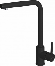 ELLECI MKKTRP86 Rubinetto Cucina Doccetta Miscelatore Monocomando K86 Black