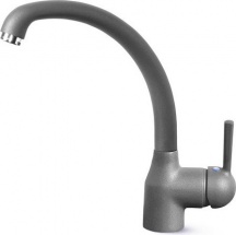 ELLECI MMKPO73 Miscelatore Cucina Rubinetto Monocomando Metaltek Titanio -  Po