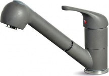 ELLECI MMKVEN73 Miscelatore Cucina Doccetta estraibile Monocomando Titanio  Venere