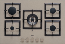 ELLECI PGSP75143CS Piano cottura 5 Fuochi 75 cm a gas Tortora G43