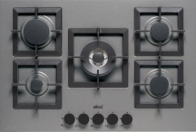 ELLECI PGSP75148CS Piano Cottura 5 Fuochi Gas 75 cm Cemento  Plano75 TCC