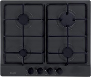 ELLECI PGSS60259WB Piano Cottura 4 Fuochi a Gas 58 cm Antracite  Style 60