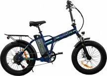 EMG 20FBA04 Bomber One Bicicletta Elettrica Pieghevole 250 Watt 40 km 20" Blu