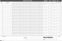 Edipro E5149C Confezione 10 Blocco Presenze 50x2 Ric 21x30