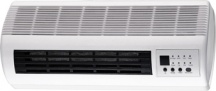 Effe Parete30x Termoconvettore a Parete Volt 230 Kw 12 + Timer + Tel cm 45x11 H.cm 18.5