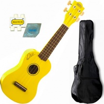 Eko 06204510 Ukulele Soprano in Laminato con Accessori Giallo