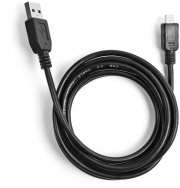Ekon ECITUSBMICR18MMK Cavo Usb 1.8 M Usb 2.0 Usb a Micro-Usb a Nero