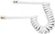 Ekon ECTEFIXCABFLEX10 Cavo telefonico RJ11 MM Lunghezza 1 m Bianco