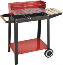 El Gaucho MONTANA10 Barbecue a carbone griglia 50x25 piano laterale legno