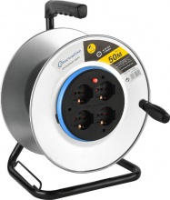 Electraline 49014 Rullo Avvolgicavo Capacit� Avvolgimento 50 mt