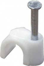 Electraline 60711 Fissacavo In Nylon � mm 7-8 Confezione 60 Pz Art.