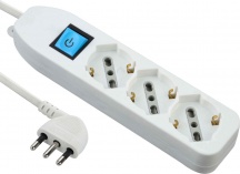 Electraline 62068 Multipresa Con Interruttore 3 Posti (Schuko+1016A) Art.