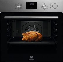 Electrolux COCGH44TX0 Forno Elettrico Incasso Ventilato Multifunzione 72 lt Nero