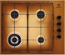 Electrolux EGS6414T Piano cottura 4 Fuochi incasso a gas 60 cm Terra di Francia