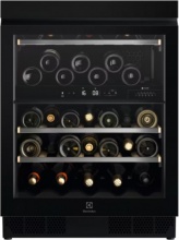 Electrolux EWUD140B8B Cantinetta Vino da Incasso 40 Bottiglie, Classe G Nero