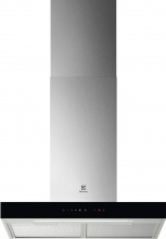 Electrolux KFTB26X Cappa Cucina Aspirante a Parete 60x45 cm A Nero